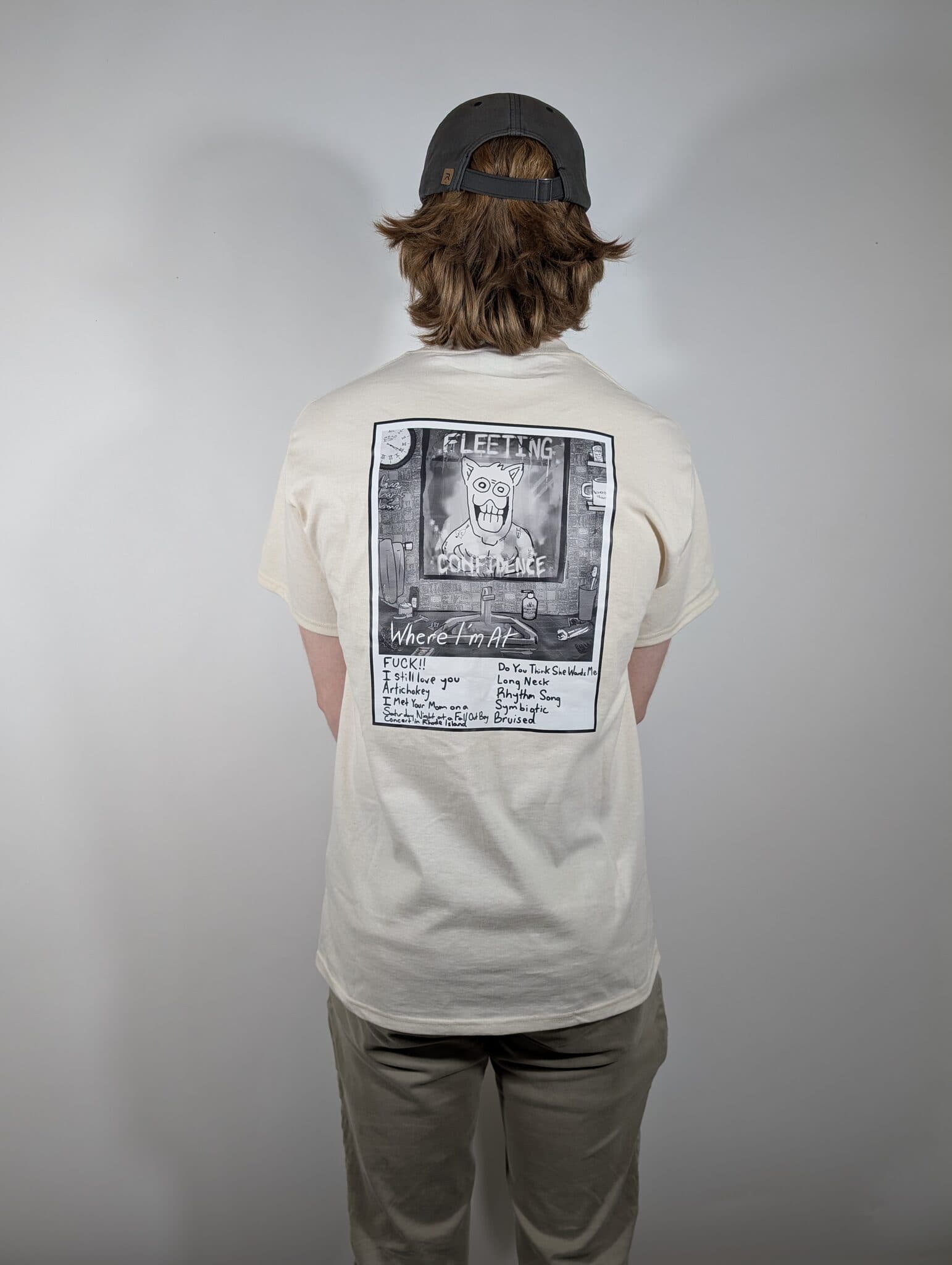 White Monster Pocket Tee 2